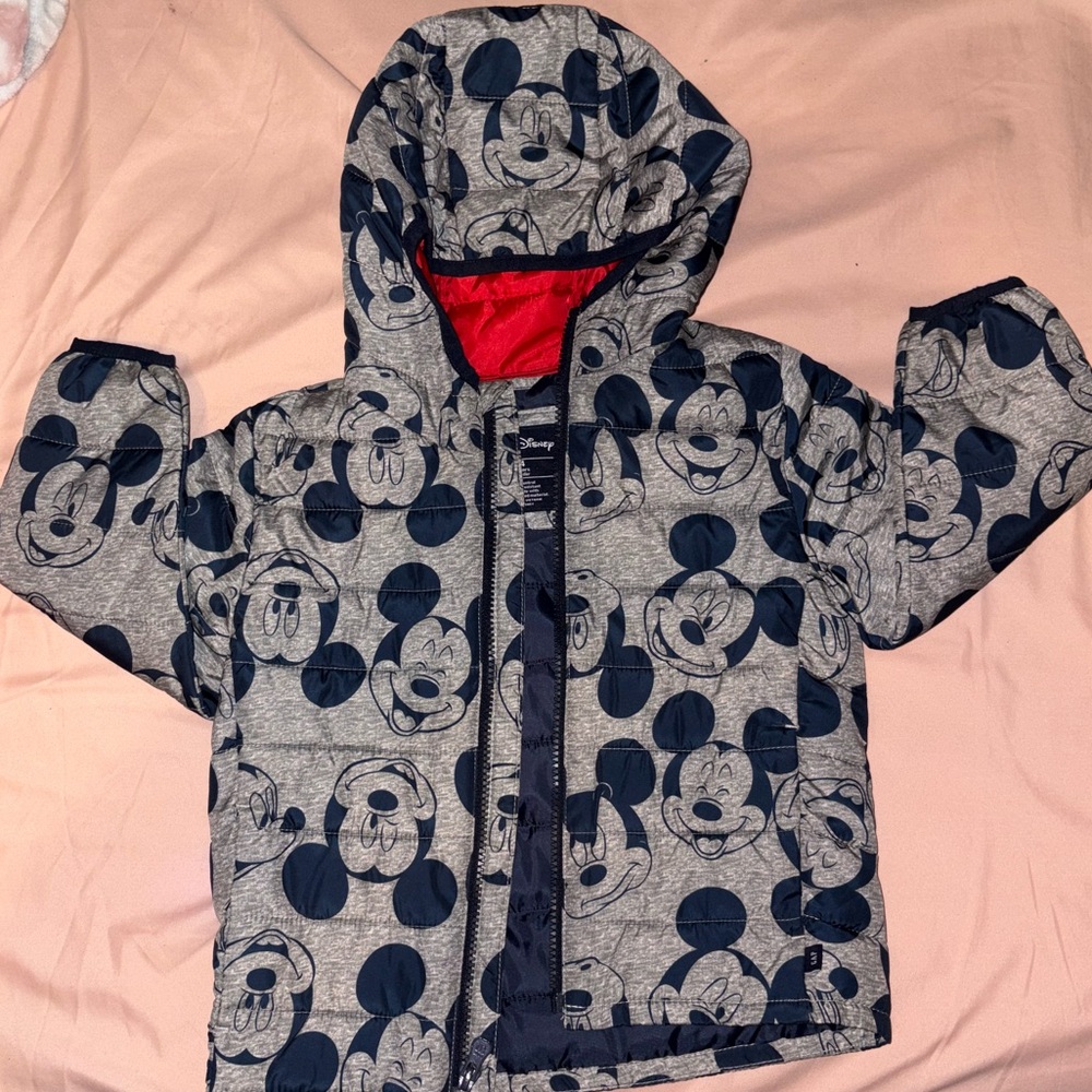 GAP Disney Gray and Navy Toddler Jacket
